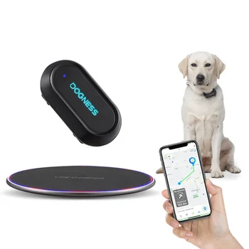 Dogness anti-lost wireless charge 4g mini long distance pet location activity wifi waterproof tracker gps smart pet dog with sim