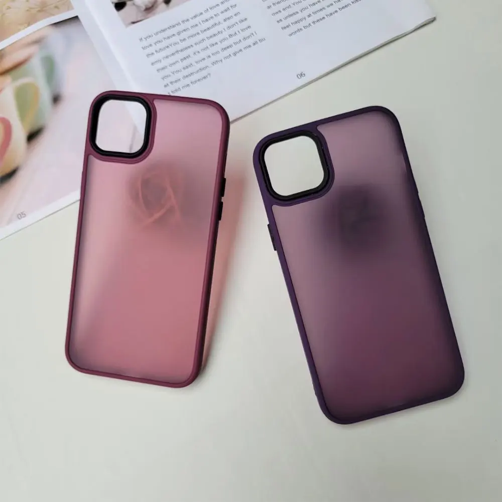 Golden Shield Phone Case For Iphone X 7 8 10 11 12 13 14 15 Max Pro Plus Anti Fall Frosted Tpu Pc Sjk172 Laudtec manufacture