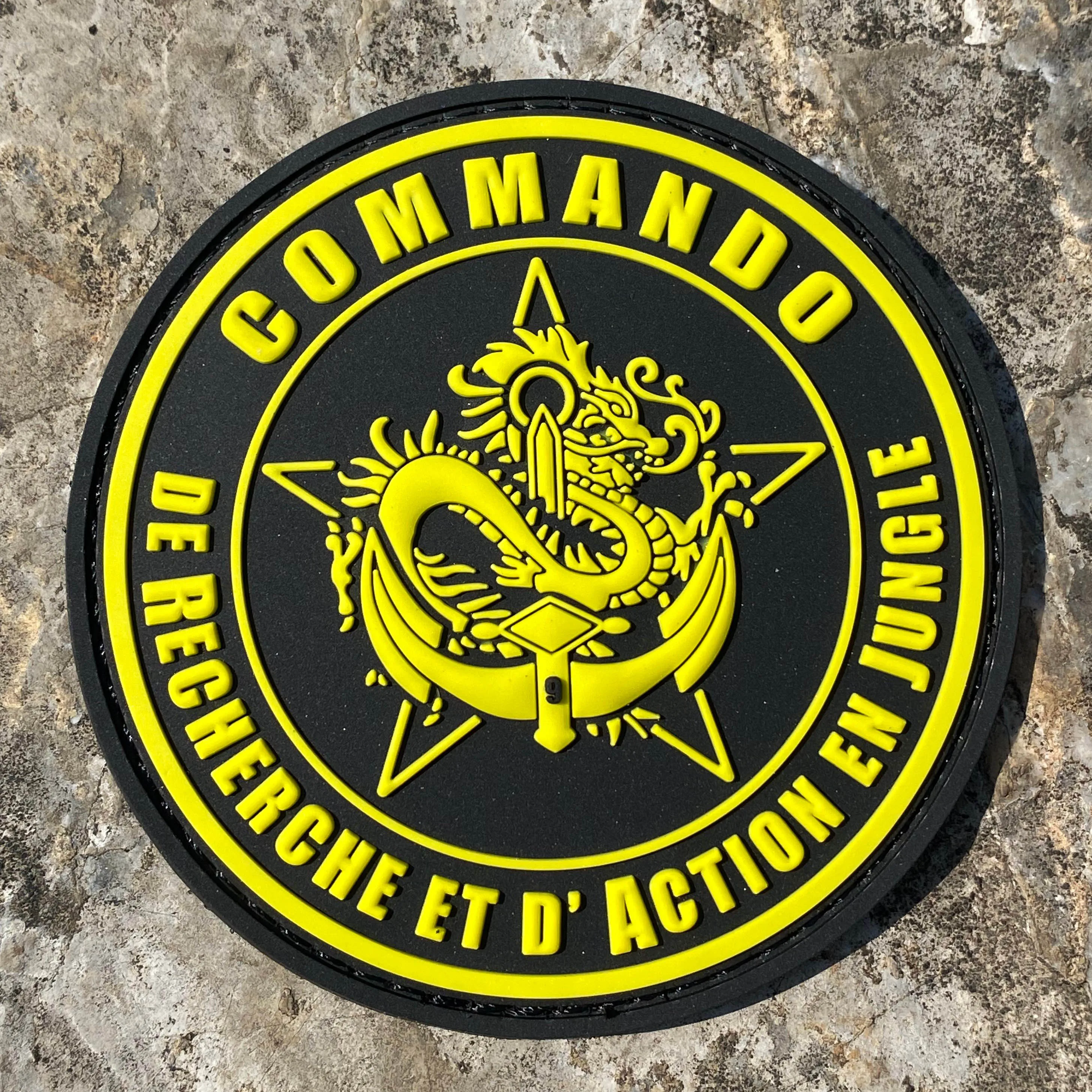 Custom 3D PVC Rubber Badge Soft Label Patch for Hats Airsoft Sticks-Iron-on Hook Loop Soft Plastic Patches Canvas Material