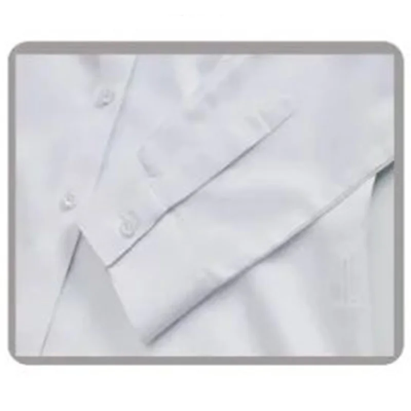 Pure White Long Sleeve Solid Color Plain Formal Business Shirt Regular Collar Lady's Casual Blouse For Women manufacture