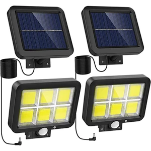 Vertak Indoor Solar Lamp Solar Battery 1200mAh Waterproof IP65 Solar Lamp with Motion Sensor