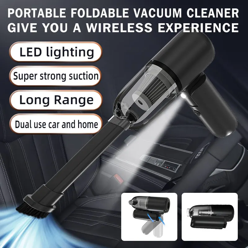 Sigour Most Powerful Battery Operated Wireless Car Vacuum Cleaner 4 In
