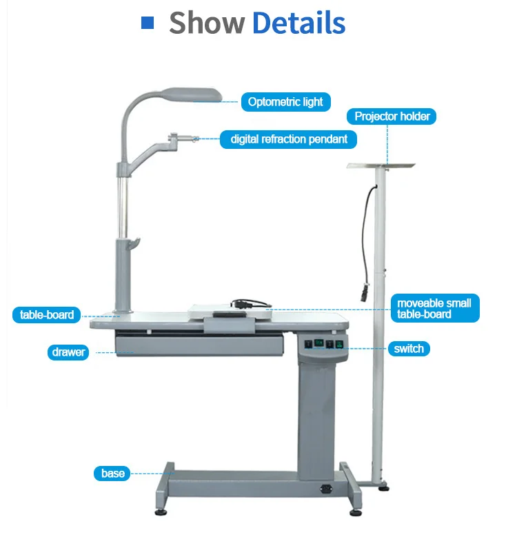 Ophthalmic Refraction Chair Unit C-180A Ophthalmic Unit