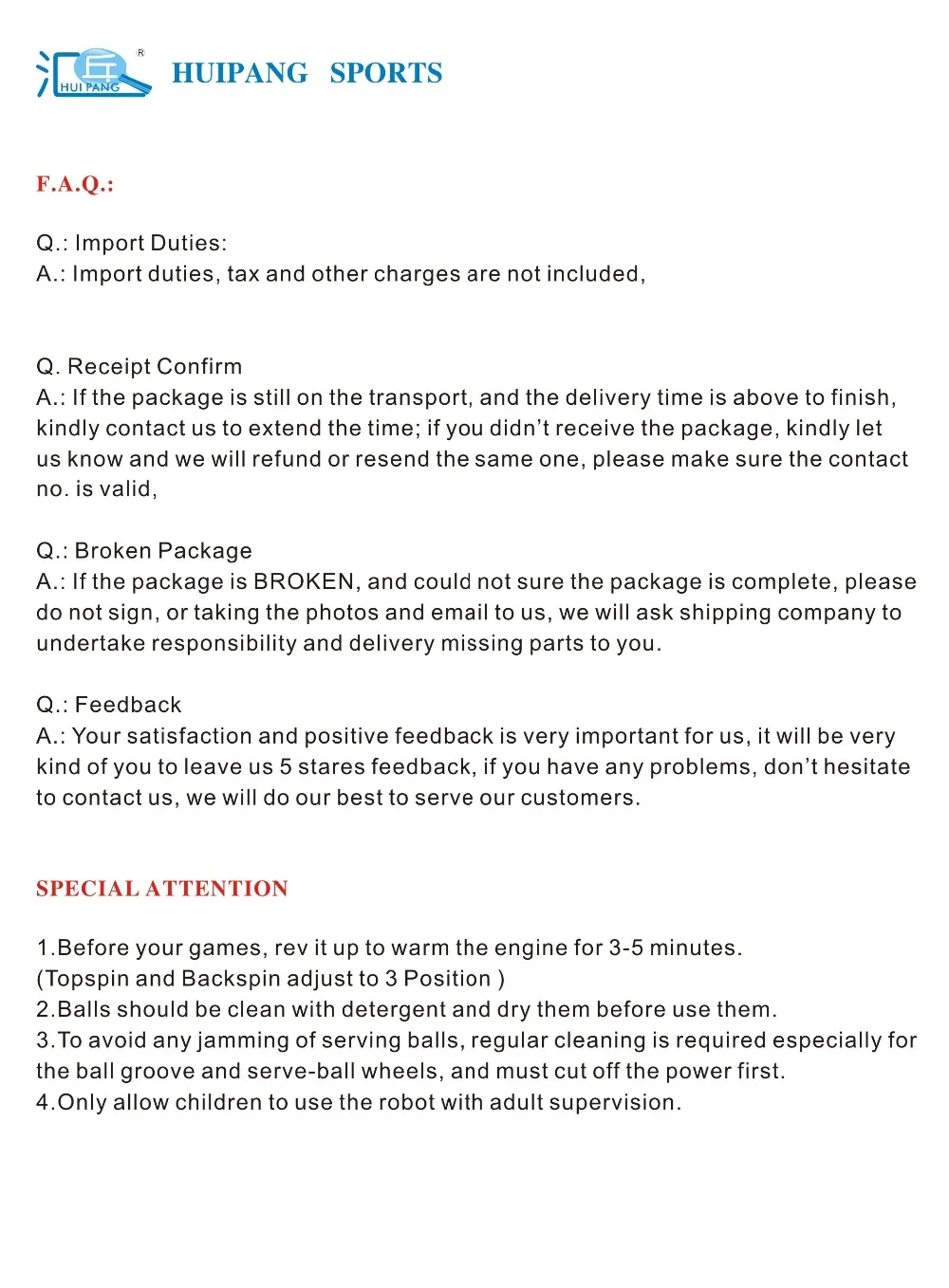 FAQ