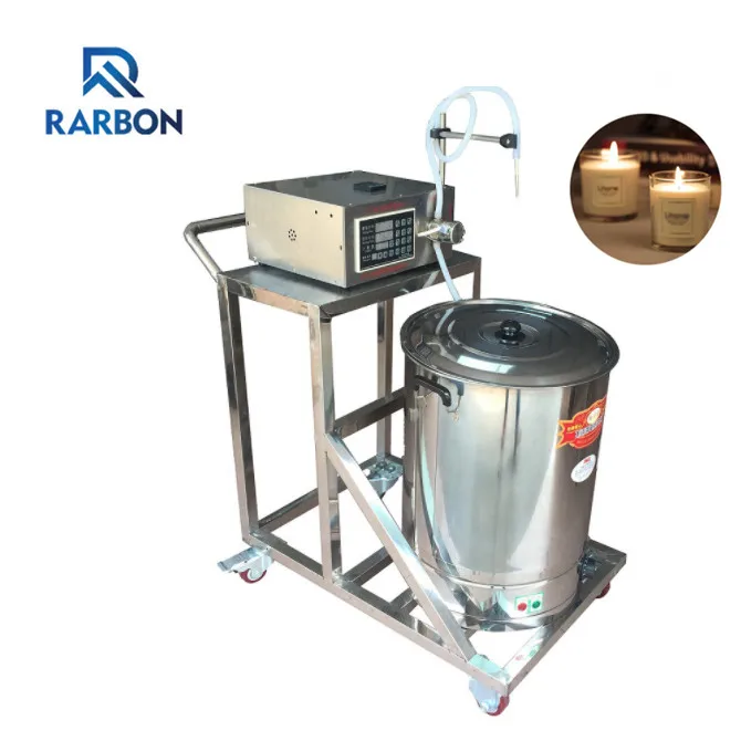 Небольшой автоматический Электрический насос с подогревом горячего воска машина для изготовления плавких свечей ручной парафиновой