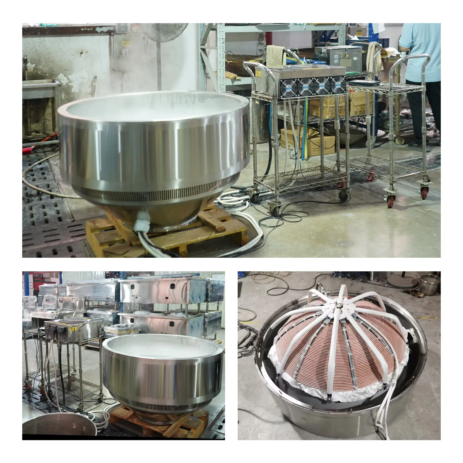 Commercial Kitchen Electric Soup Cooker Induktion Heater 3.5kw Skd