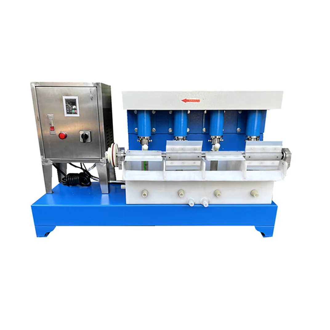 Customized Lab Mining test Equipment Polyurethane Tank Multiple Cell Continuous Flotation Machine for Ace Material