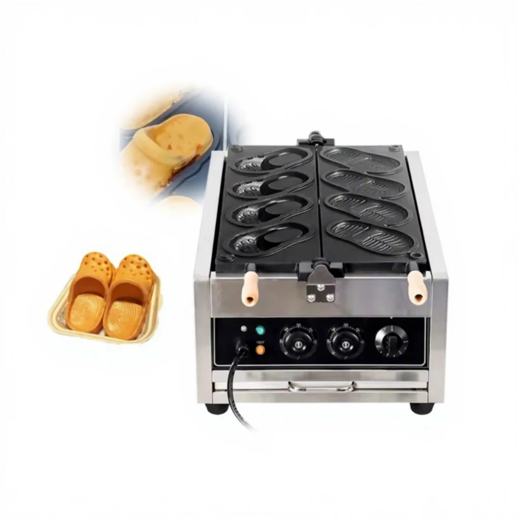 クロックス型焼き型 電気式 クロックス靴型ワッフルアイロンメーカー電気商用クロックスワッフル