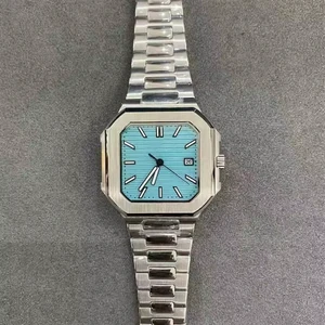 Best-selling High-quality Luxury Classic Business square Men's Mechanical Watch Classic Elegant Stainless Steel Automatic Watch