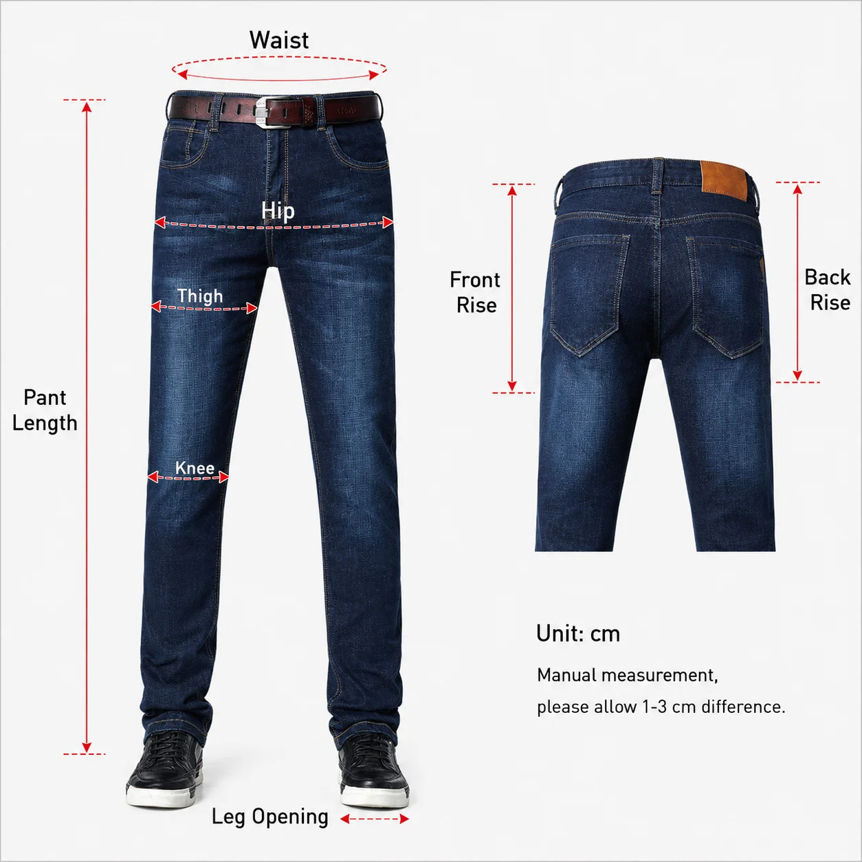 Size measurements