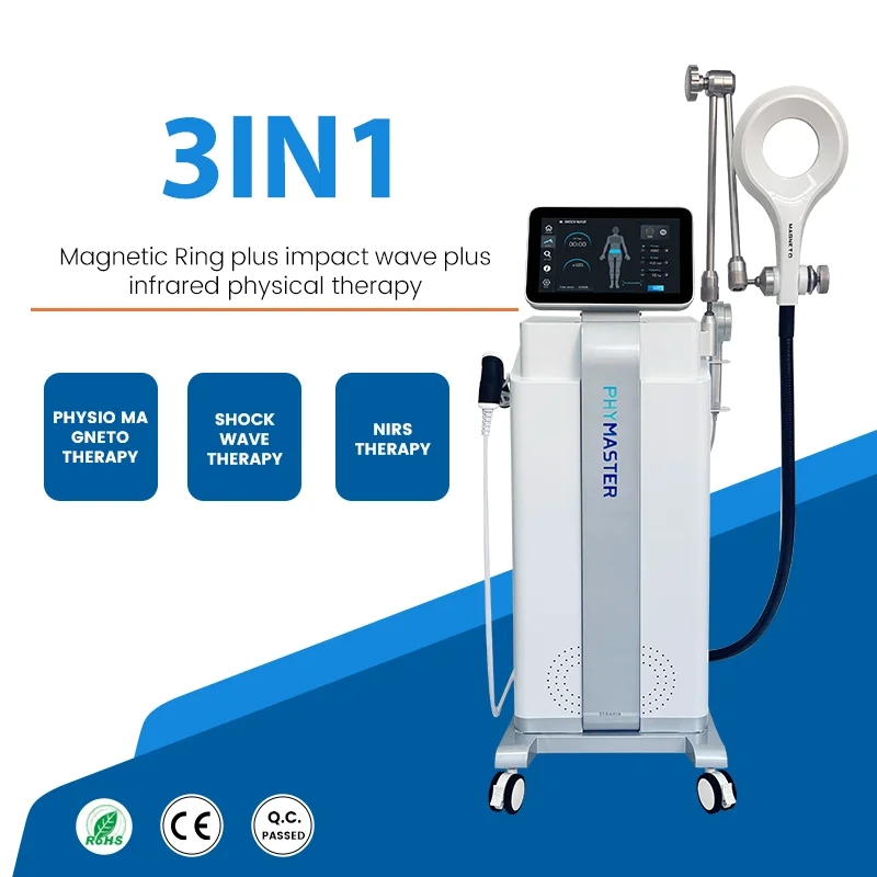 【未使用級】EDCARE PHYSIOTHERAPY INSTRUMENT 本体 Shock Wave Therapy Physiotherapy Equipment Magnetotherapy for