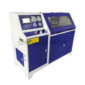 High Pressure PLC Control Hydraulic Plumbing Pressure Test Machine with 10 bar-6000 bar Pressure Range