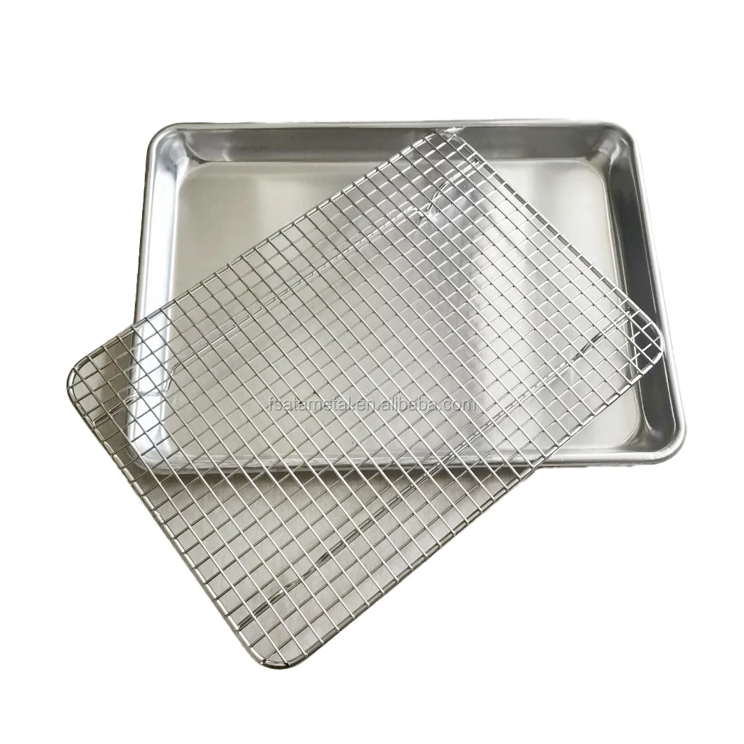 New Arrival Stainless Steel Food Rack Barbecue Metal Baking Cooking Cooling Racks for Cake