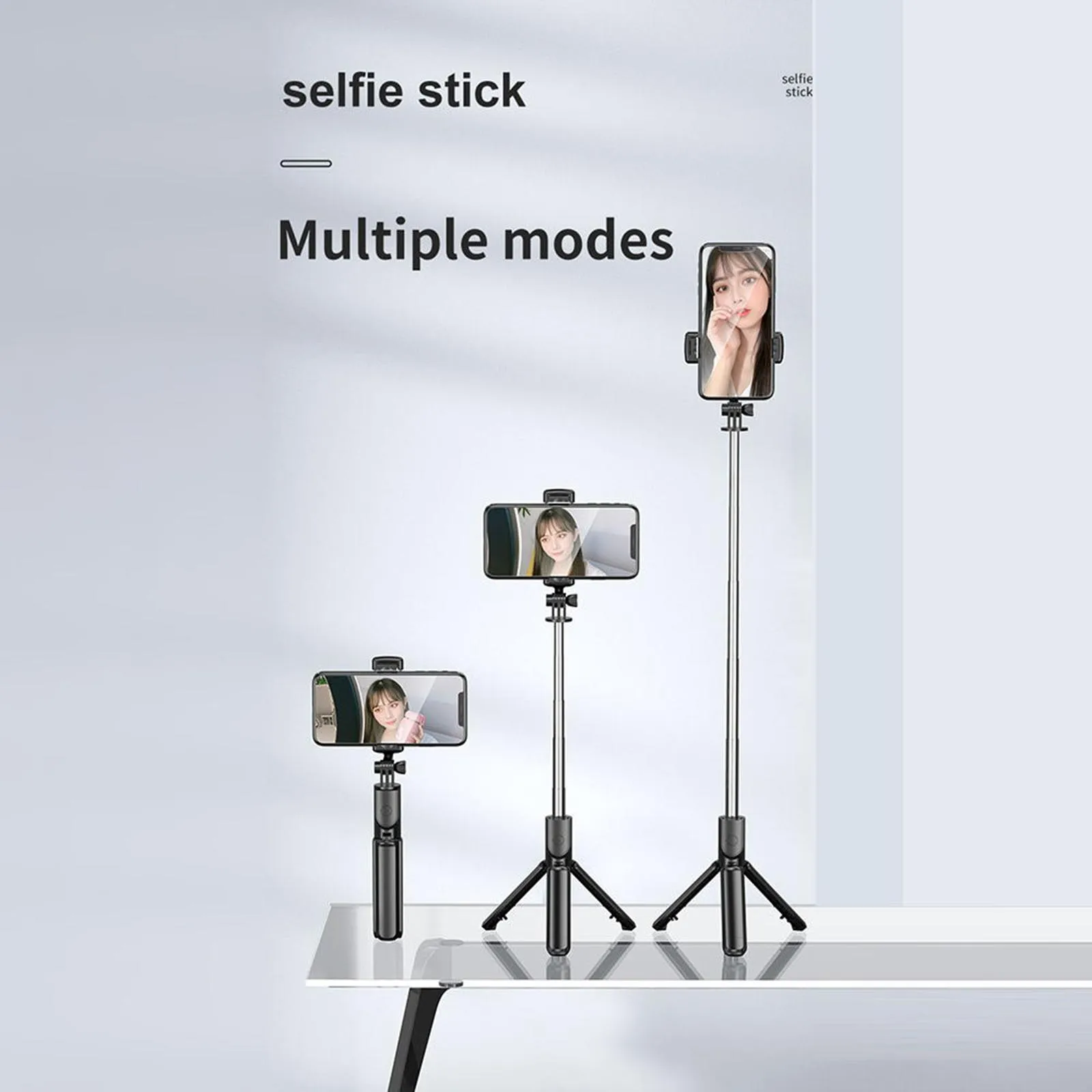 0.1s Snapshot Selfie Stick Tripod Extendable Selfie Stick With Detachable Wireless Remote 245