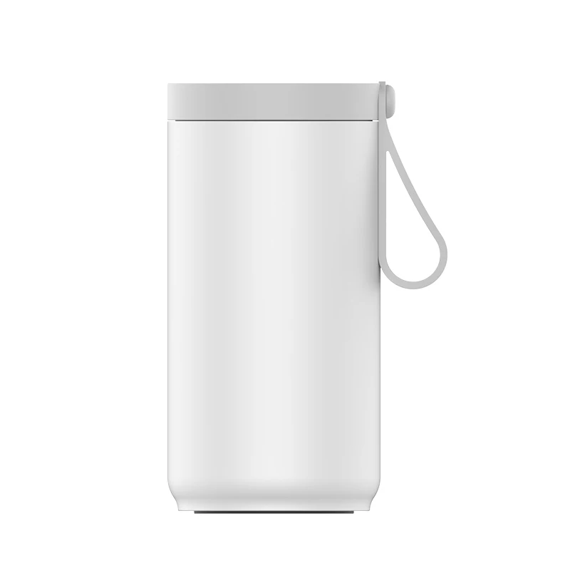 White Stainless Steel Sublimation Skinny Can Cooler - 12oz.