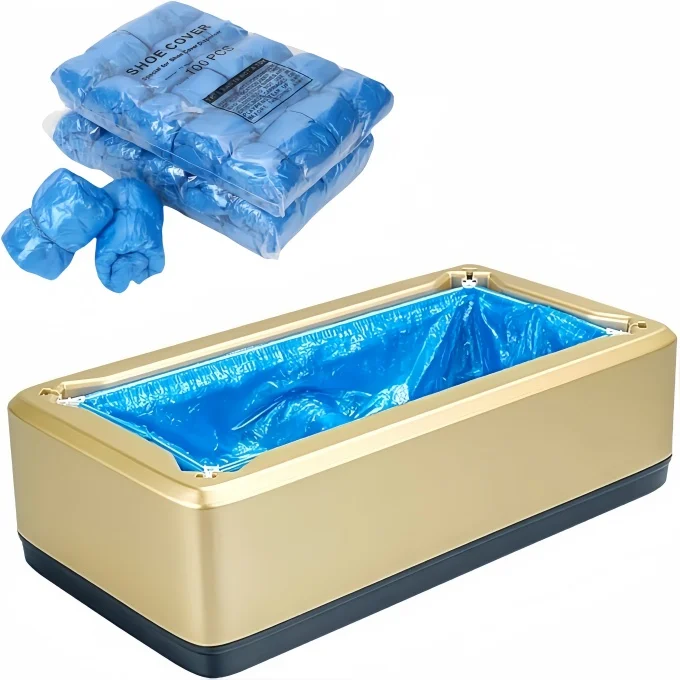 Home Protective Automatic Plastic Shoe Cover Machine Shoe Cover Dispenser