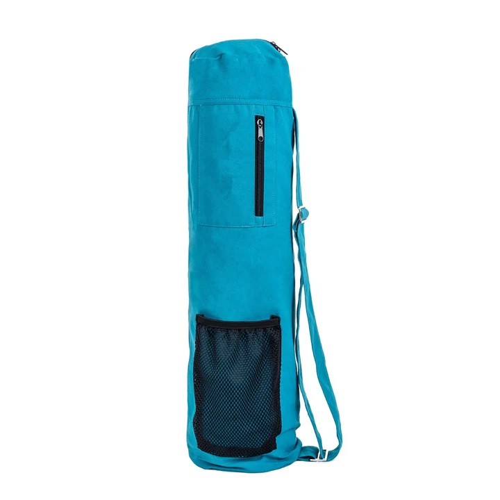 Wholesale Custom Travel Yoga Gym Bag Eco Friendly Cotton Canvas Yoga