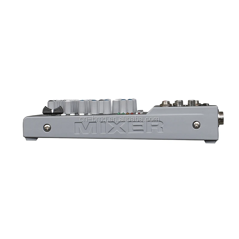 Fast Ship 8 Channel Mini Small Audio Mixer Audio Console with USB Connecting to Computer