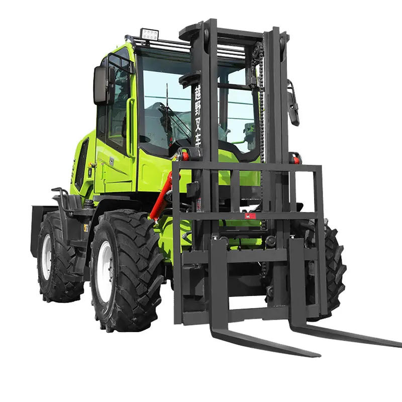 4wd 4x4 вилочный погрузчик 5 тонн 5000 кг дизельный