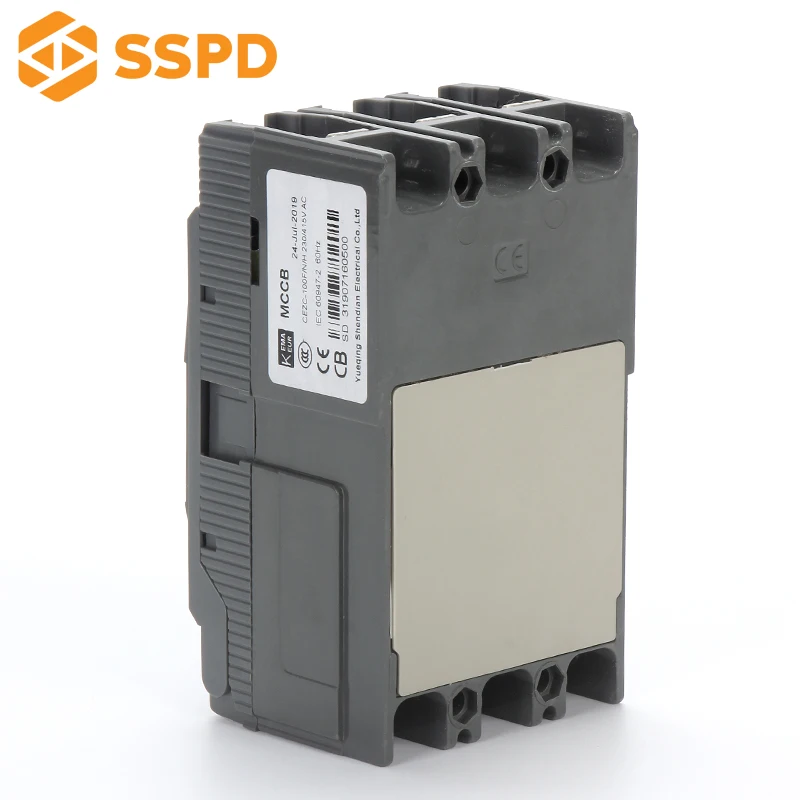 Economy Mccb EZD100 3p with Cheap Price 16amp Moulded case Circuit Breaker