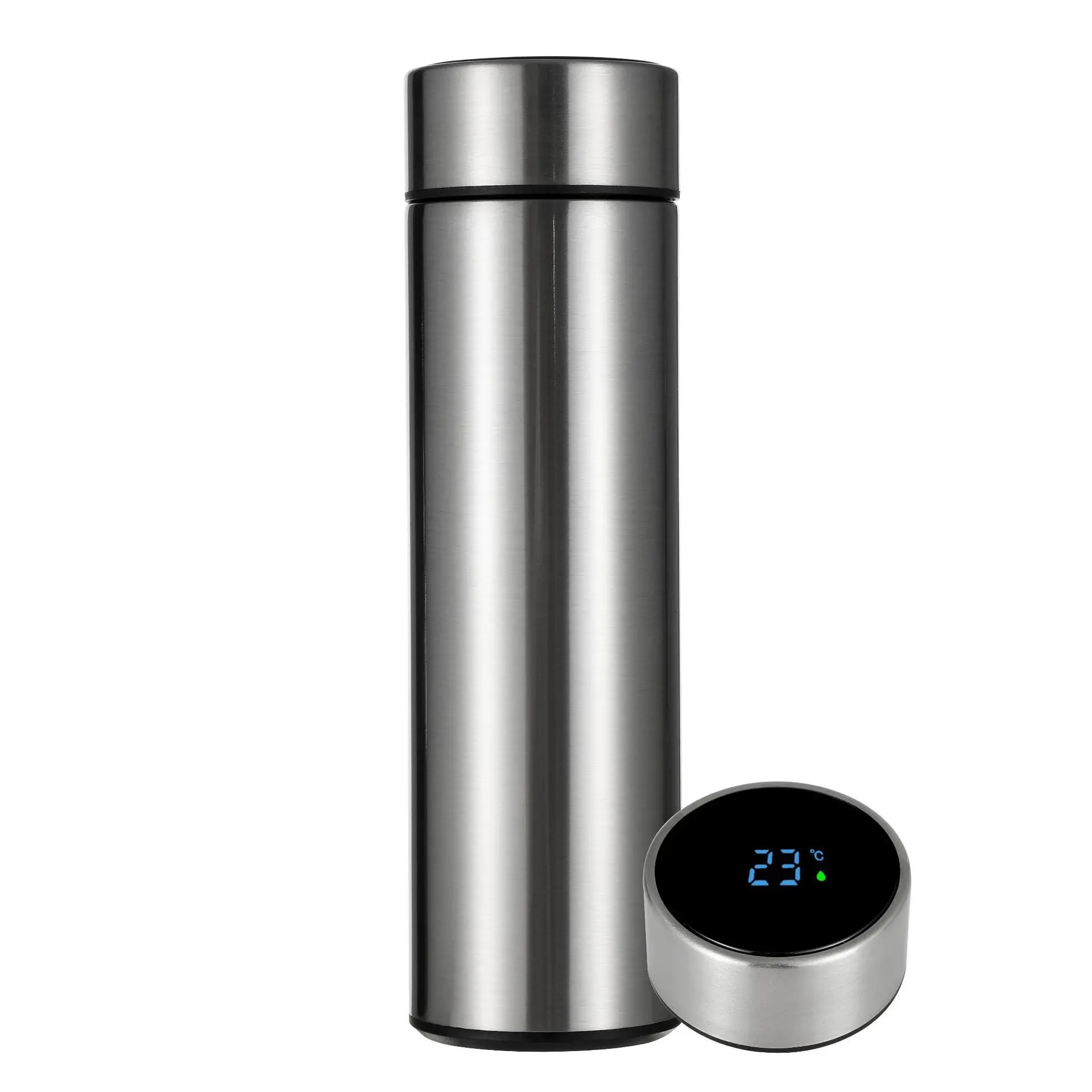 Smart Thermos Bottle 500ml Vacuum Flasks Led Digital Temperature Display  Stainless Steel Insulation Mugs Intelligent /JS