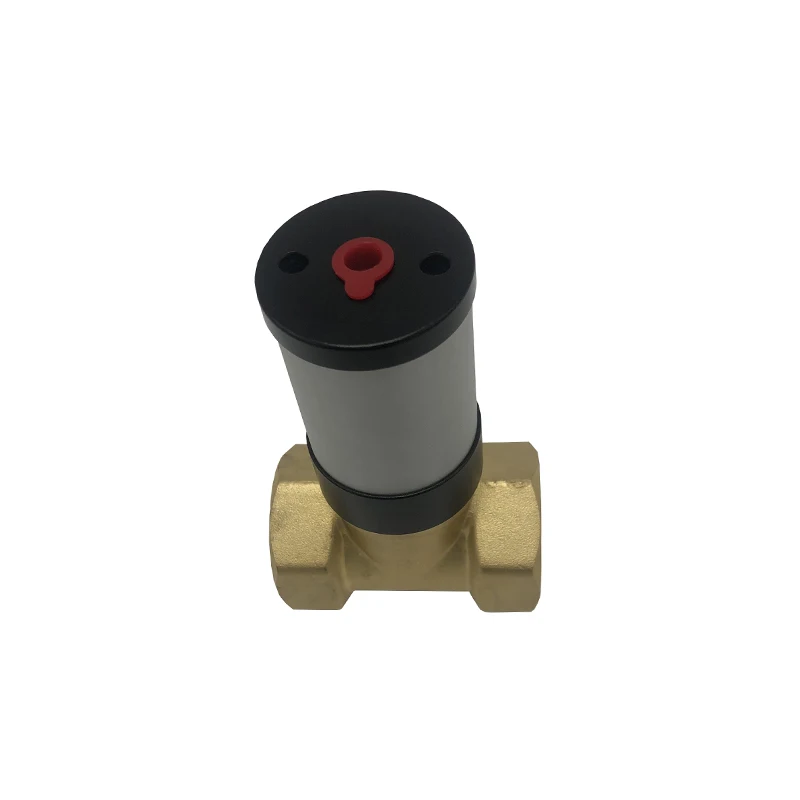 Q22DH Series Two Way Two Position  Brass Body Pneumatic Control air Solenoid  Control Valve