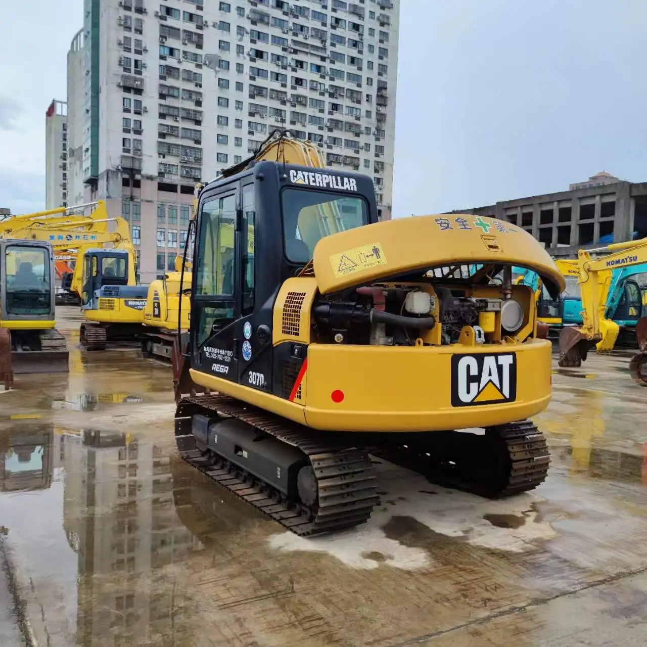 Excavadora sobre orugas de gato japonés 307, oruga 307D usada,  miniexcavadora de oruga 307D| Alibaba.com