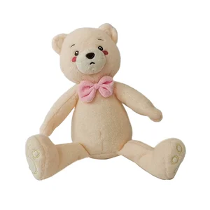 Custom logo small teddy bears soft plush stuffed bear toy