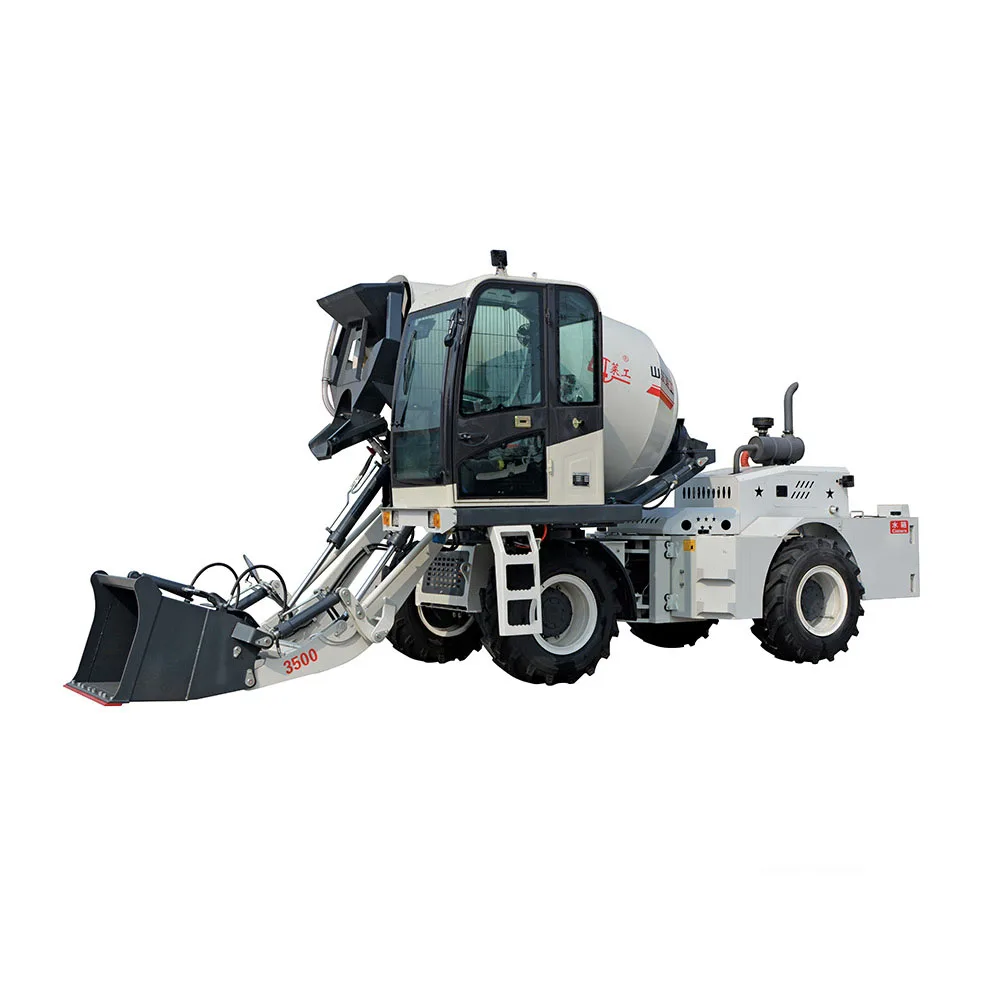 Laigong H30 Self Loading Concrete Drum Mixer Truck Cement Mixer 3cbm