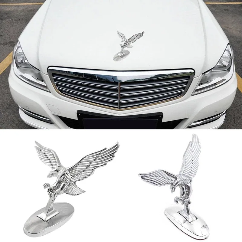 car front cover chrome hood ornament