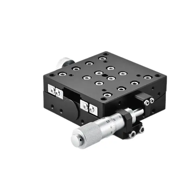 GFY/GFX40-40/60-L/R roller guide rail curvature manual displacement table precision single-axis angle table sliding table