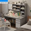 combination-irbrunei grey-120cm ivory white-solid wood chair