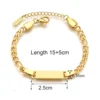 Gold - Children-straight bracelet (15 5cm)
