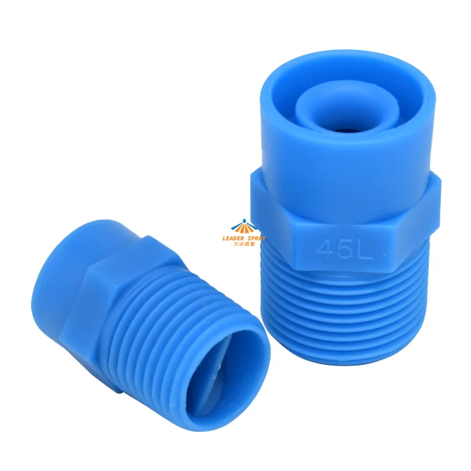 Full Cone  Tip 3/4BSPT Plastic PP Wide Angle Nozzle 2 Pcs 