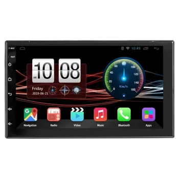 Wholesale 7" Car Multimedia System Android Auto Double Din Apple Carplay Audio Receiver DVD Player Best Touch Screen Car Stereo