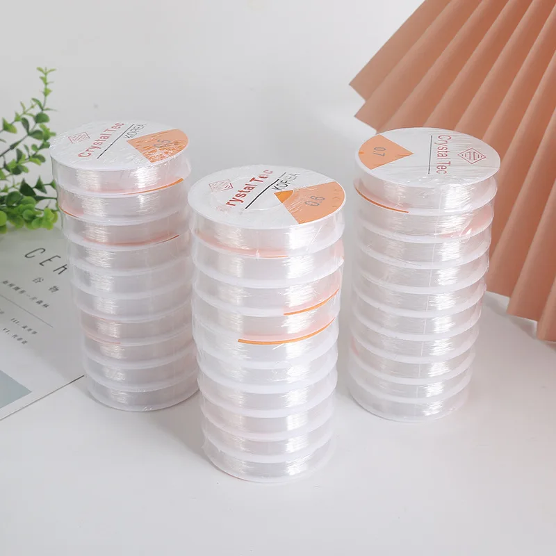 Transparent Stretch Elastic Crystal Thread Beading Rope