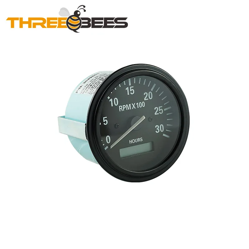 Diesel Engine Tachometer 3049555 Tacho Hour Gauge Speed Stopwatch