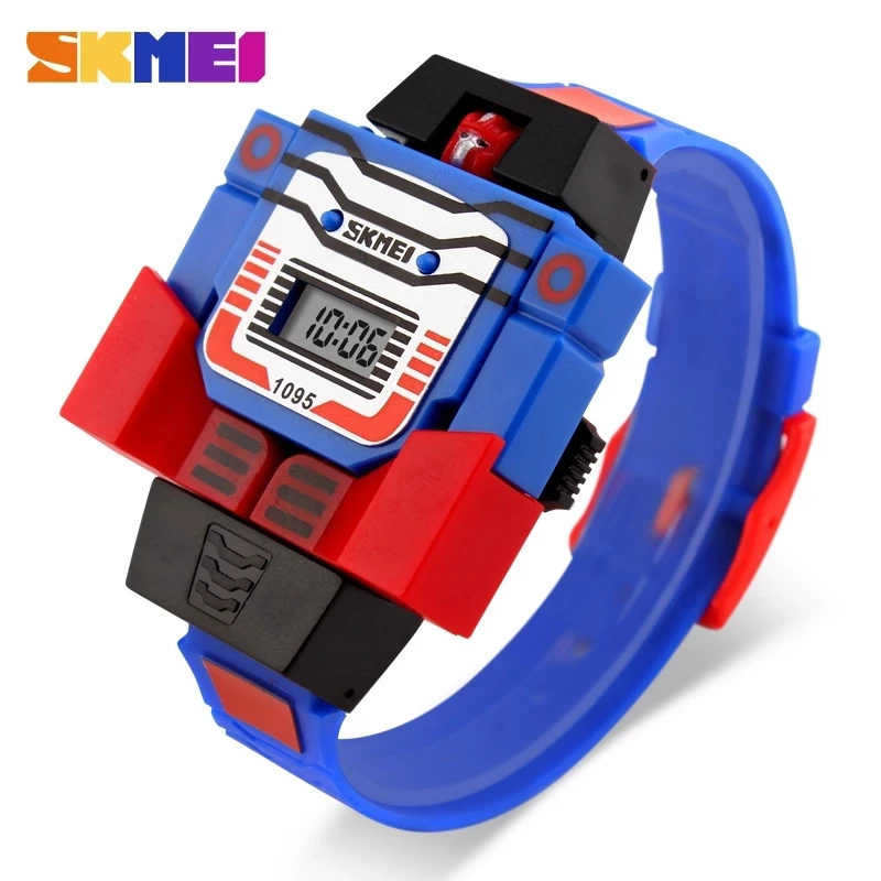 SKMEI 1095 Cartoon Kids Digital Wristwatch