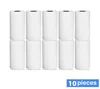 10 rolls white thermal paper