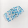Blue leopard print (Square)