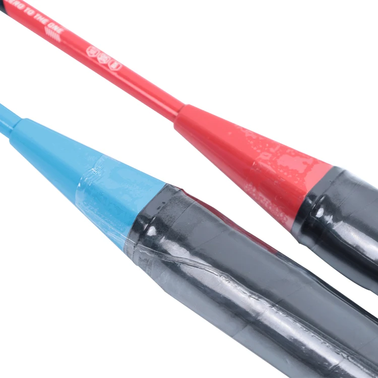 Горячая Распродажа Высокое качество нейлон и стекловолокно бадминтон пользовательский дизайн Алюминиевый сплав ракетка для