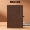 Cuaderno A5 con Tapa de Café Molido
