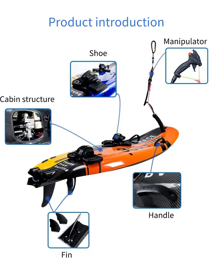 Electric Surfboard Jet Cheap Price High Power Jetsurf Motorized Jet Gas