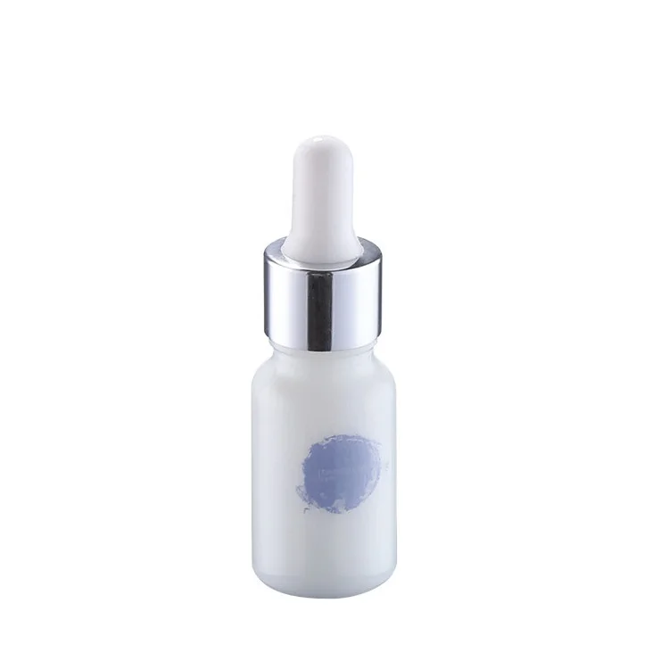 Download 5ml 10ml 15ml 20ml 30ml 50ml 100ml Round White Glossy Cosmetic Coloured Printing Logo Glass Dropper Bottle With Metal Drop Buy Dropper Bottle 30ml New Product Fashion Serum Popular Hot Sale Essential