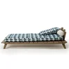Teak Chaise Lounge Model M