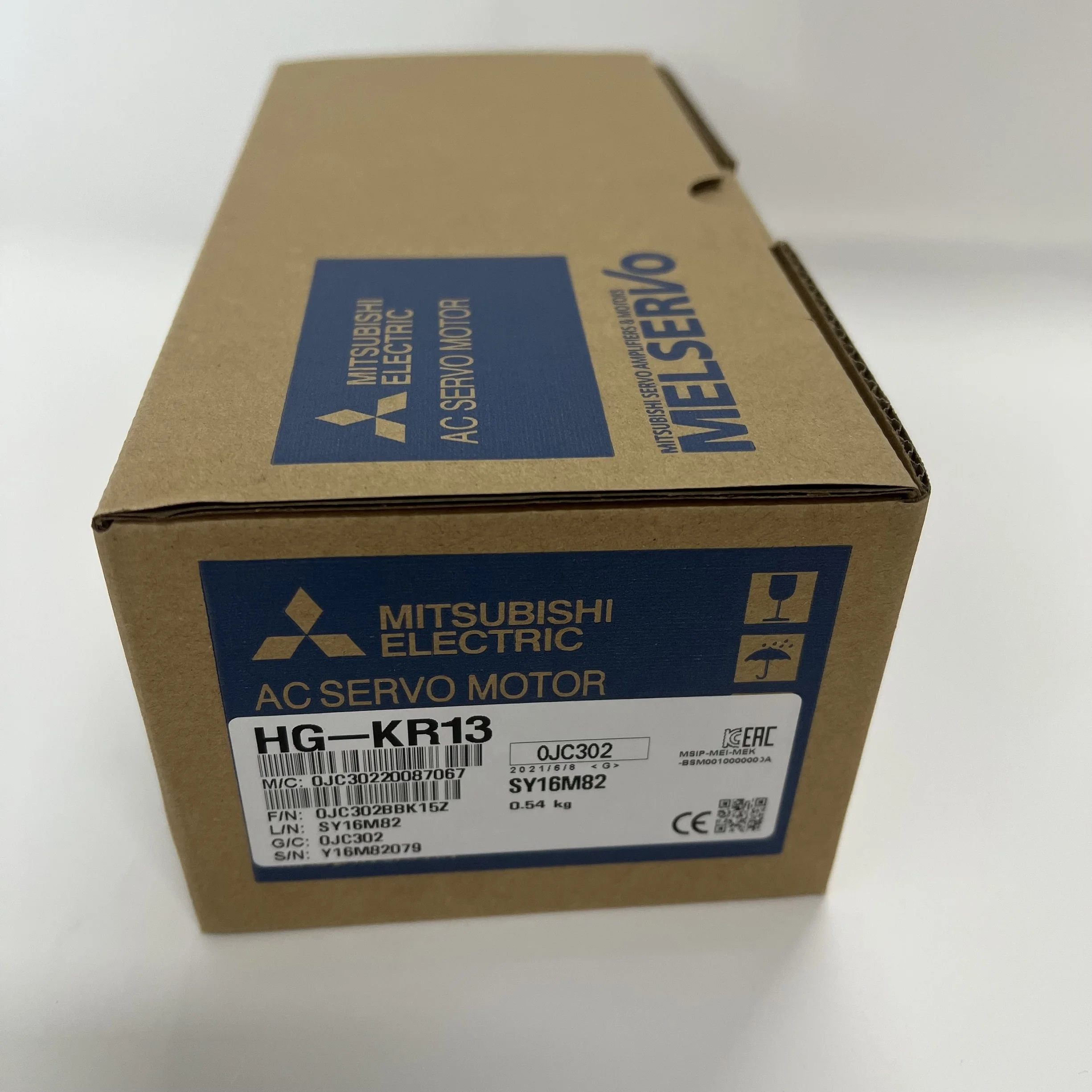 Mitsubishi AC Servo Motor HG-KR13