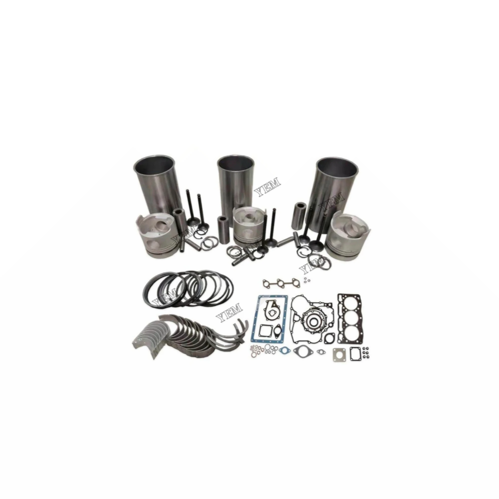 Repair Kit Engine Overhaul Rebuild Kit for Yanmar Marine Pleasure 3JH3 3JH3E 3JH3CE Diesel Engine Parts