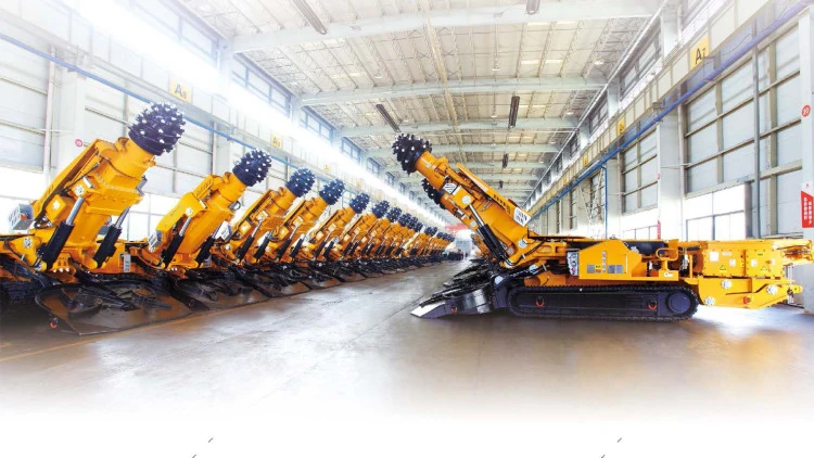 Cruking Tunnel Boring Machine Mining Roadheader for Coal Mine Exploration STR318H