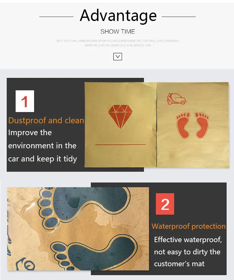 Custom Plastic Paper Disposable Floor Mats For Cars Buy Disposable