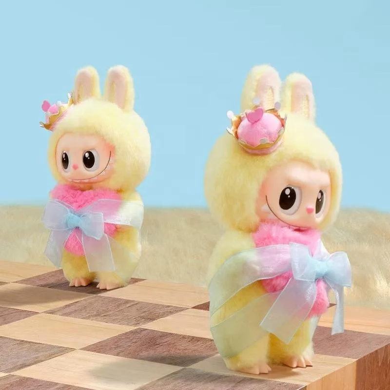 POPMART The Monsters Let's Checkmate Series Labubu King Plush